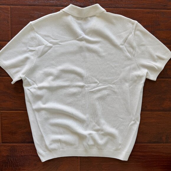 Zara Kint SS Collared Shirt - Size XL - Off White - New w/o tags - Picture 3 of 3